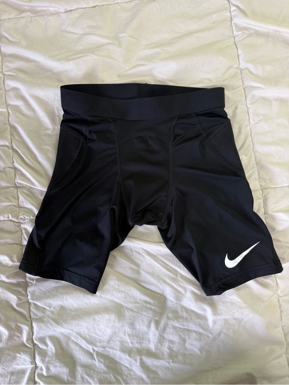 Nike Boys Black Compression Training Shorts